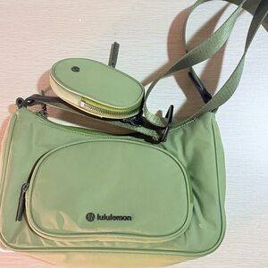 Lululemon Athletica Olive Crossbody Bag